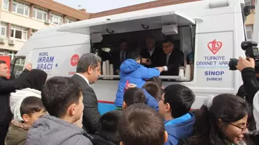 Sinop’ta Ramazan’a Özel Mobil İkram Aracı Hizmete Girdi