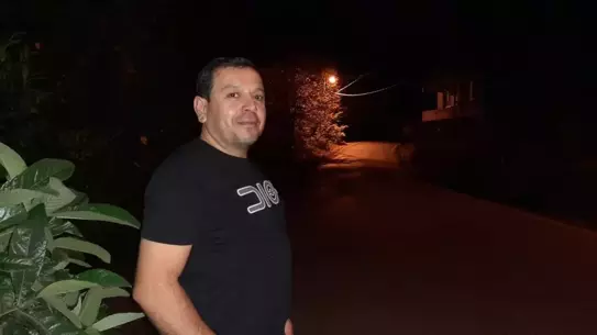 Maden göçüğünde hasar görmüş alan