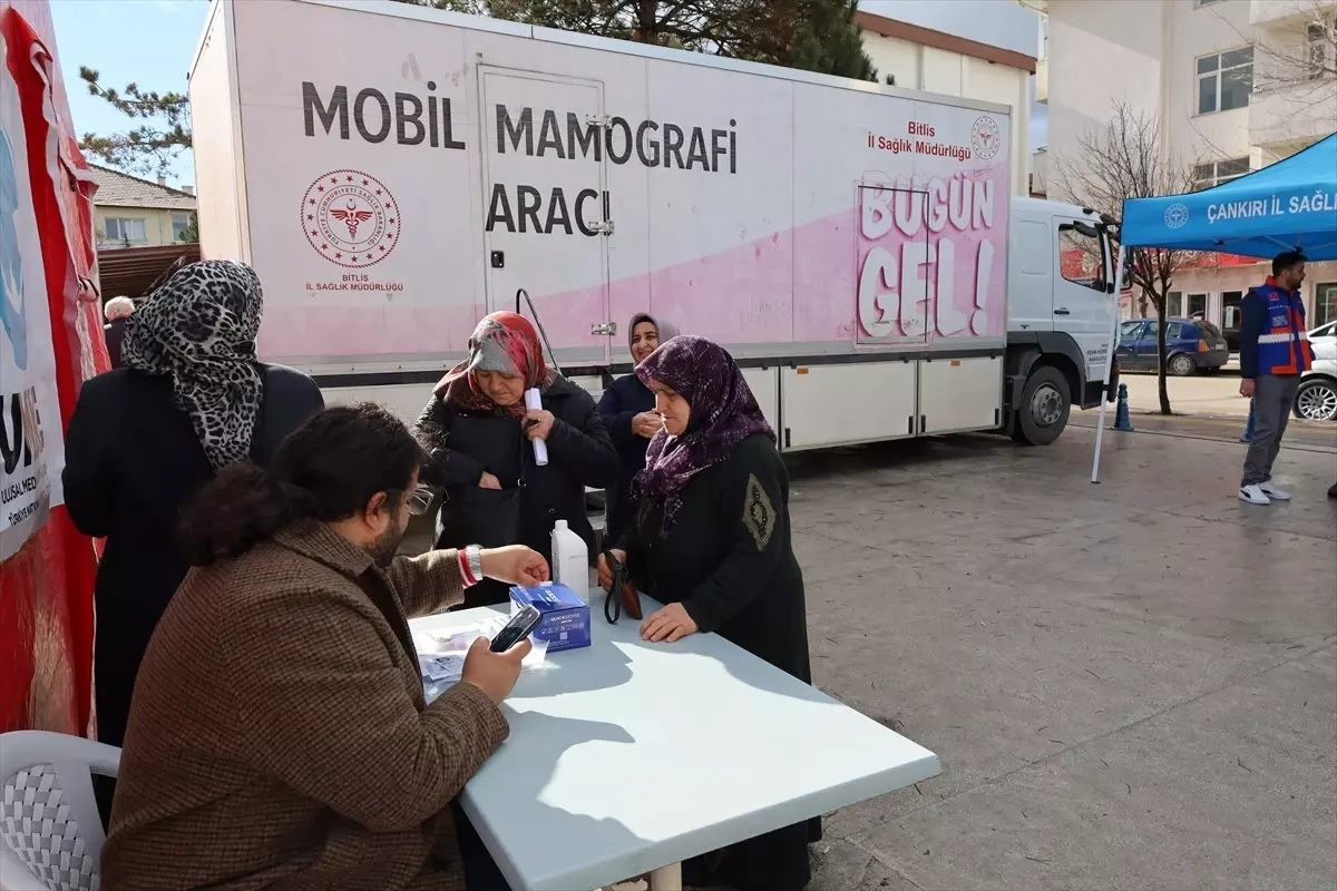 Çankırı Orta’da Mobil Mamografi Aracıyla Kanser Tarama Hizmeti Başladı