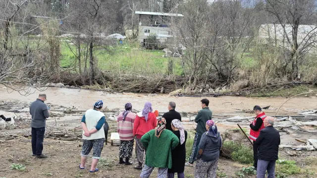 Sel sonrası zarar gören tarım arazileri