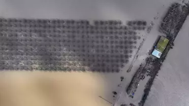 Gediz Nehri taşma anı