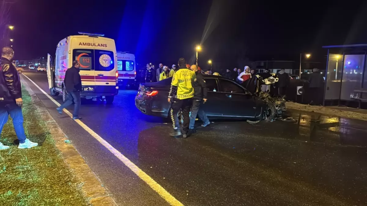 Düzce’de halk otobüsü kazası