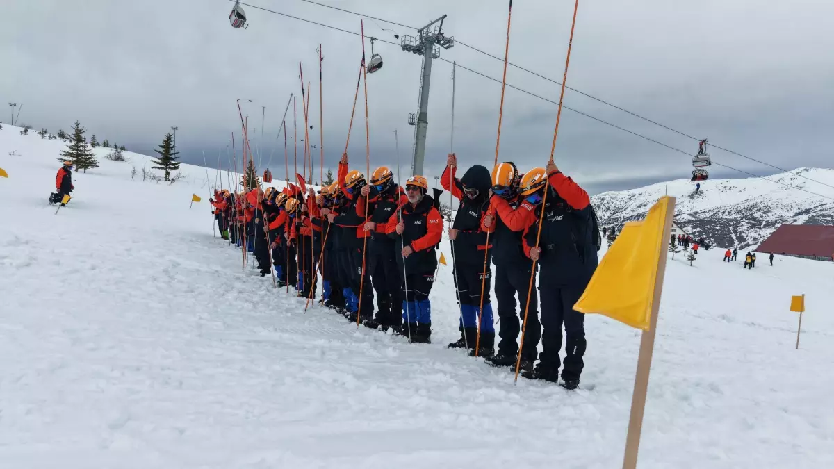 Yıldız Dağı'nda AFAD Arama ve Kurtarma Tatbikatı Gerçekleşti
