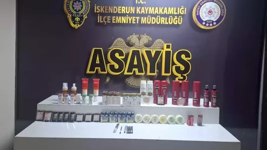 İskenderun kozmetik çalınan ürünler