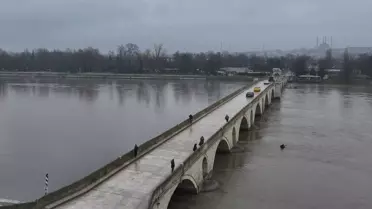 Meriç Nehri'nde Su Seviyesi 891 m³/s'ye Çıktı