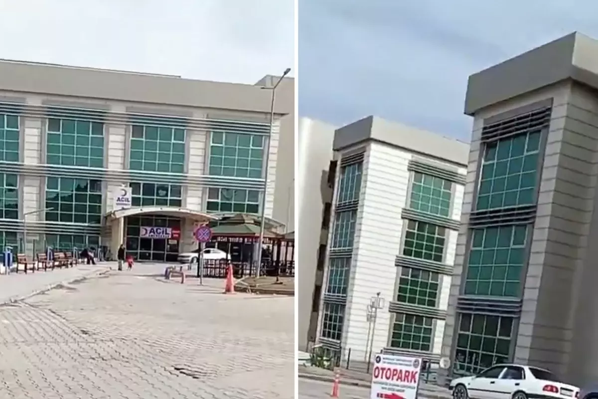 Kırıkkale Üniversitesi Tıp Fakültesi Acil Servis girişi